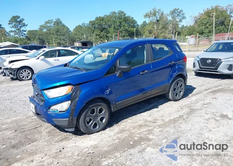 2020 Ford Ecosport S from USA, damaged, VIN MAJ3S2FE0LC336536